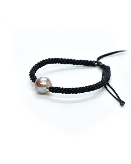 Pulsera Isura Pink negra