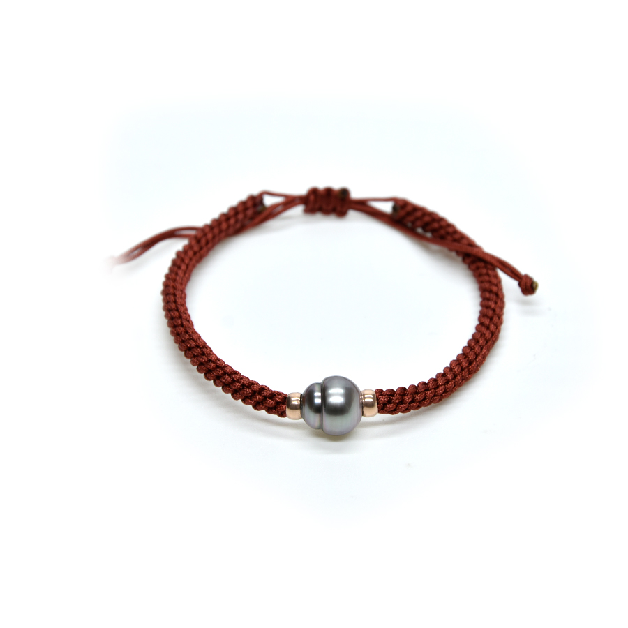 Pulsera Isura Tahiti Burdeos - Imagen 2