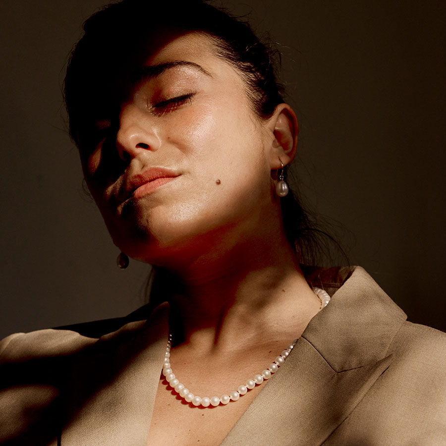 Collar Alma blanco - Imagen 2