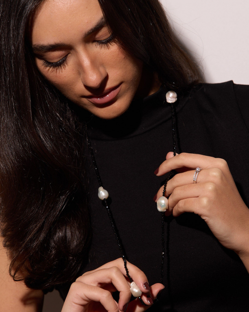 Colgante Espinela negra