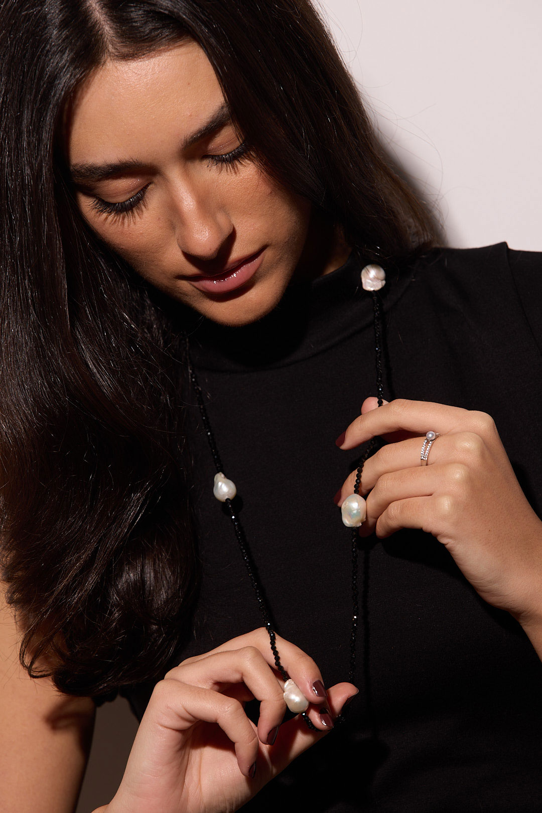 Colgante Espinela negra