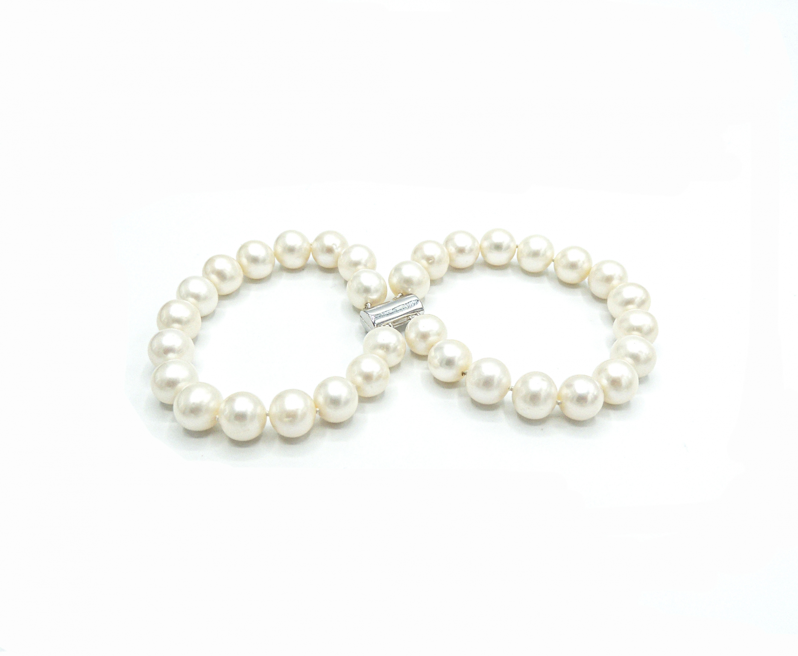 Pulsera Perlas Doble - Imagen 2