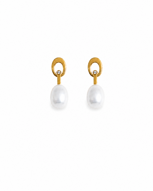 Pendientes Bogota oro 9k