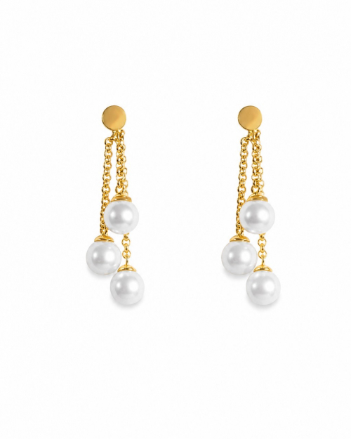 Pendientes Miami oro 9k