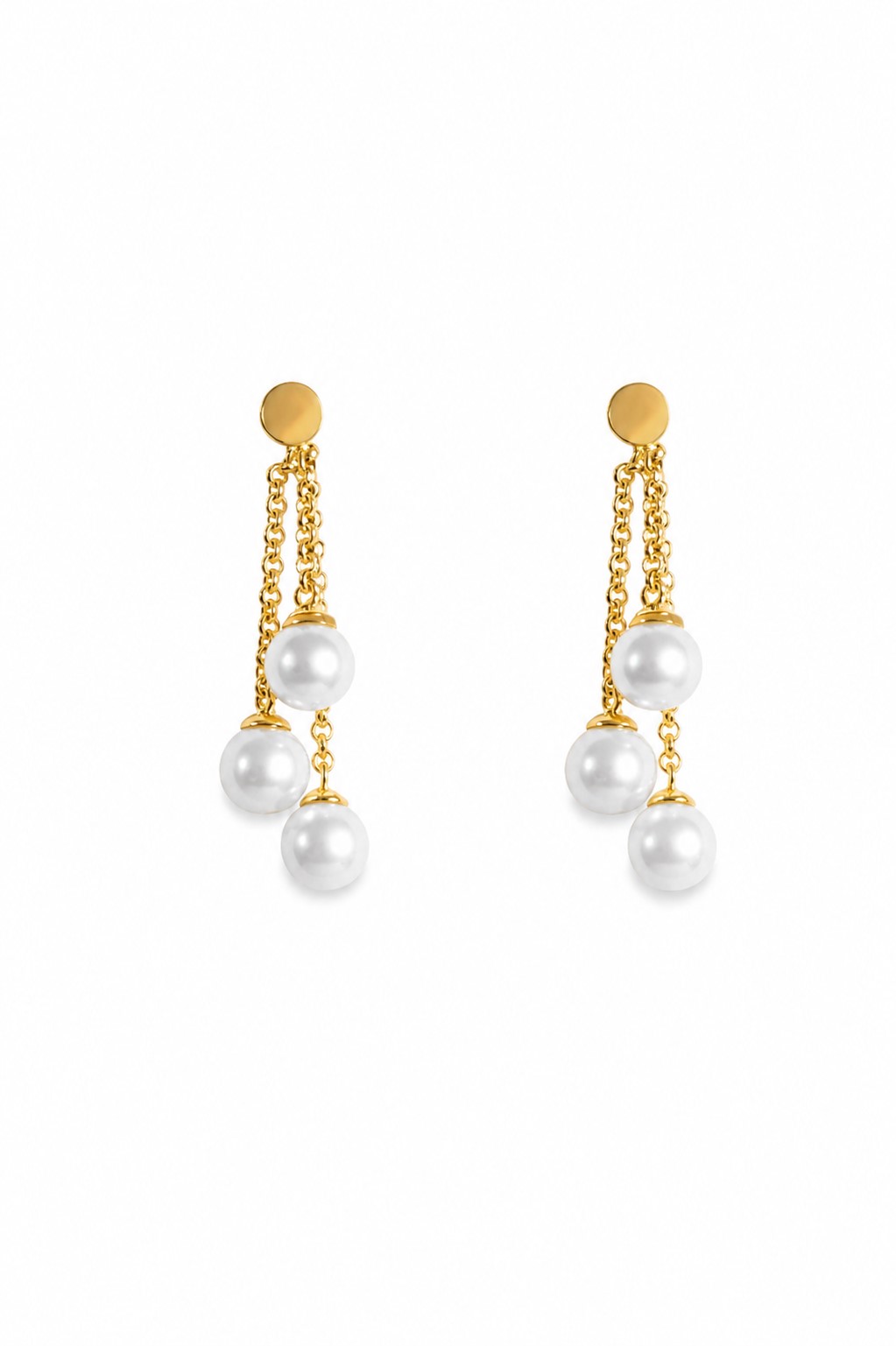 Pendientes Miami oro 9k